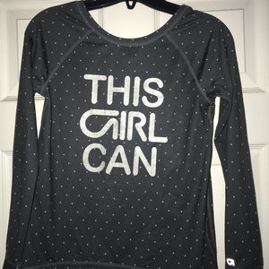 Girls gap athletic shirt